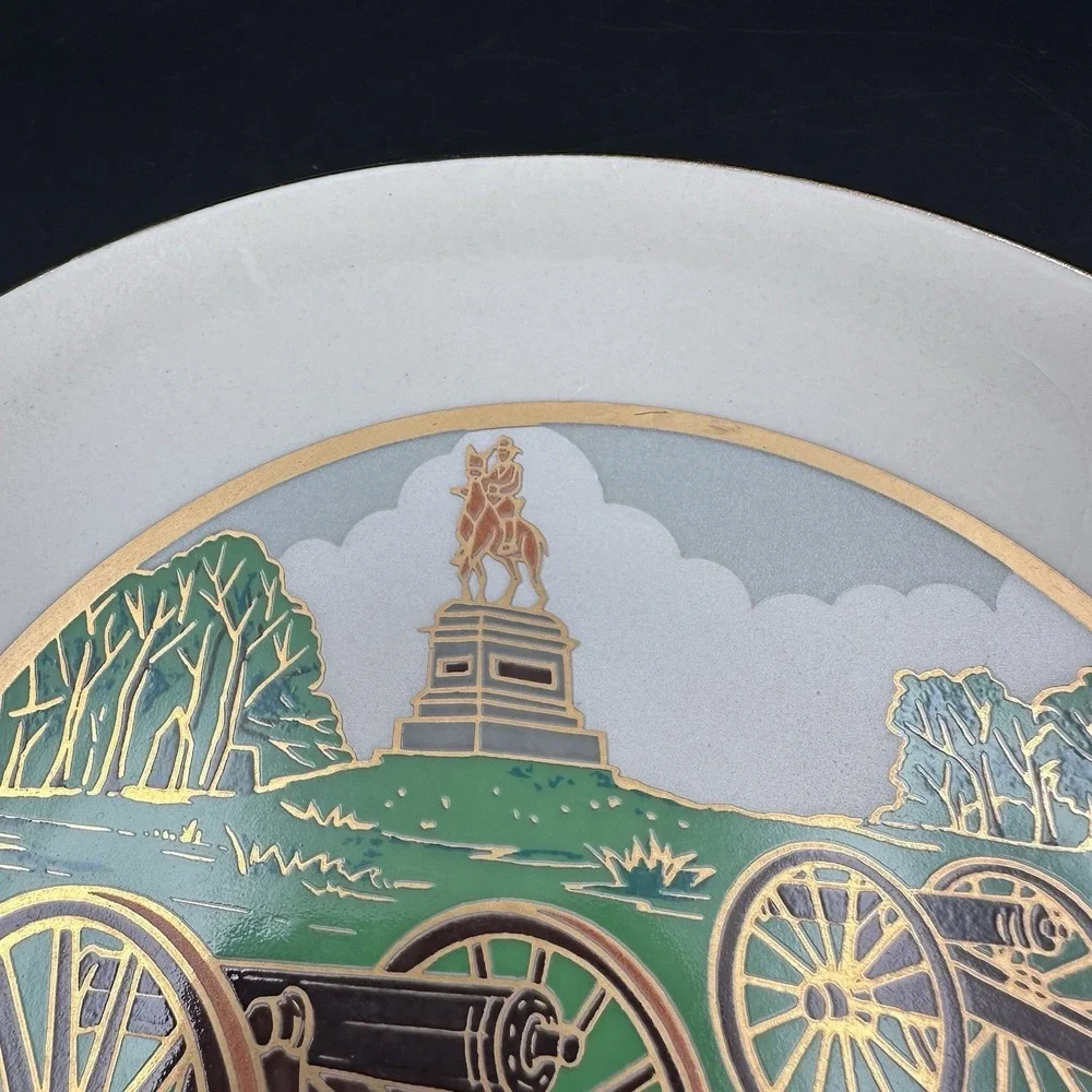 Vintage Gettysburg Hanging plate 7.5 